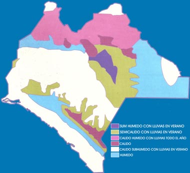 the climate of the state of chiapas